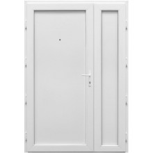 Kétszárnyas átmeneti műanyag ajtó 138x208